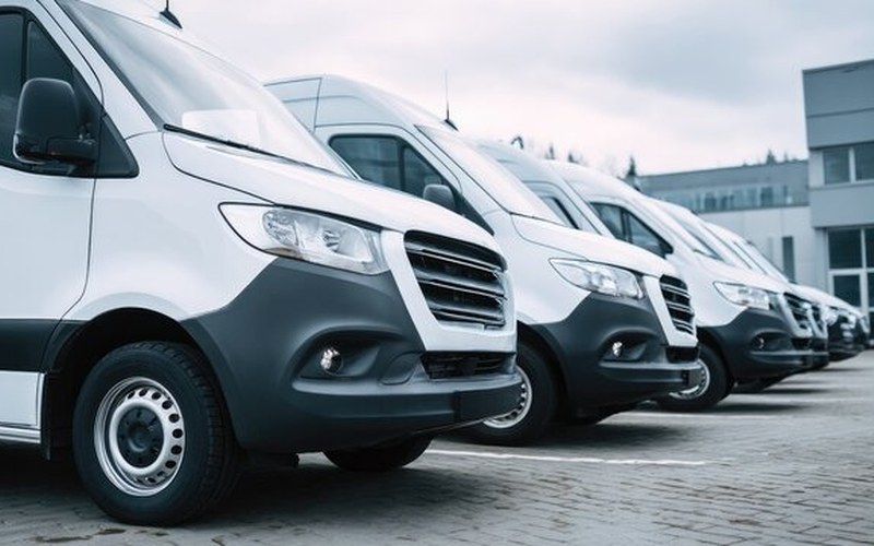 Commercial fleet vehicles — vans, trucks, and cargo vehicles
