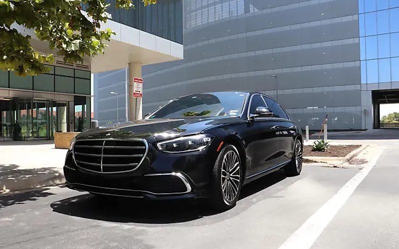Limousine and chauffeur service vehicles